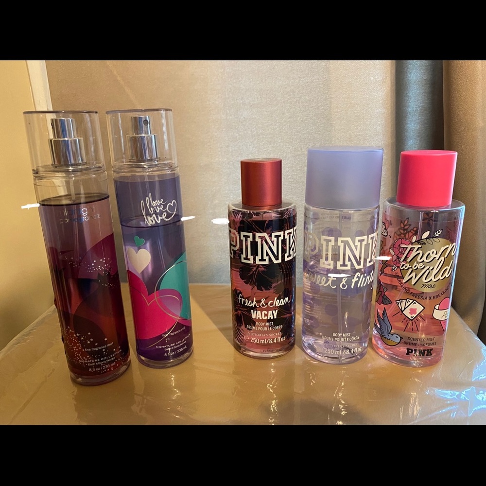 Lot of Used Fragrance Mists